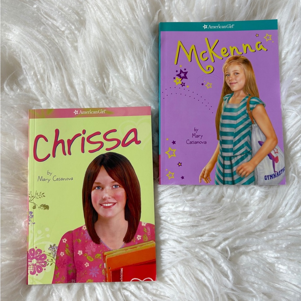 American Girl Chrissa & McKenna Books (NEW)